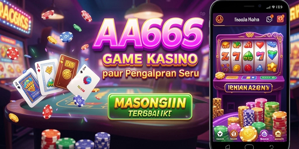 Tangkapan layar gameplay AA666 yang menunjukkan keseruan permainan Kasino.