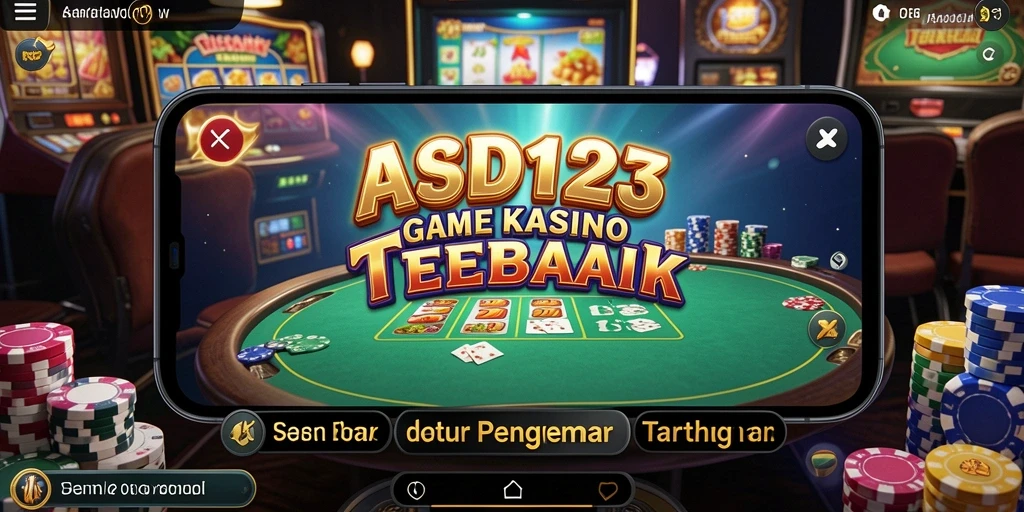 Screenshot gameplay ASD123 yang menampilkan keseruan bermain kasino.