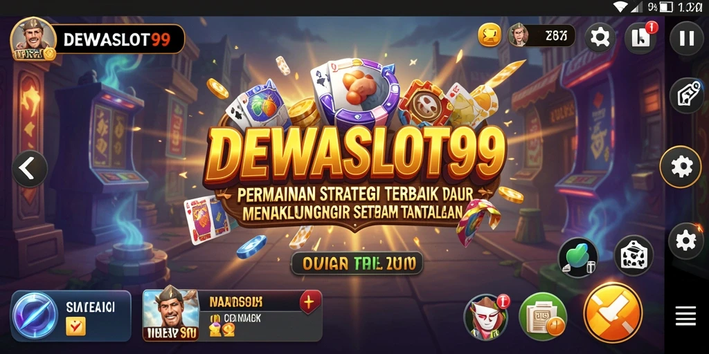 Tampilan gameplay seru dalam DEWASLOT99 yang penuh strategi.