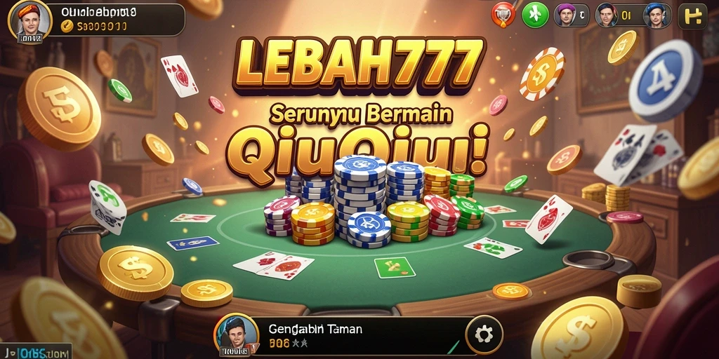 Tampilan gameplay QiuQiu yang seru dan menarik di LEBAH777.