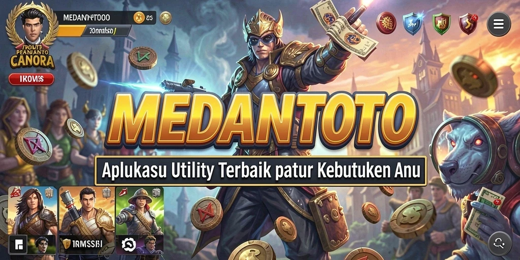 Screenshot utama MEDANTOTO menampilkan antarmuka yang bersih dan fungsional.