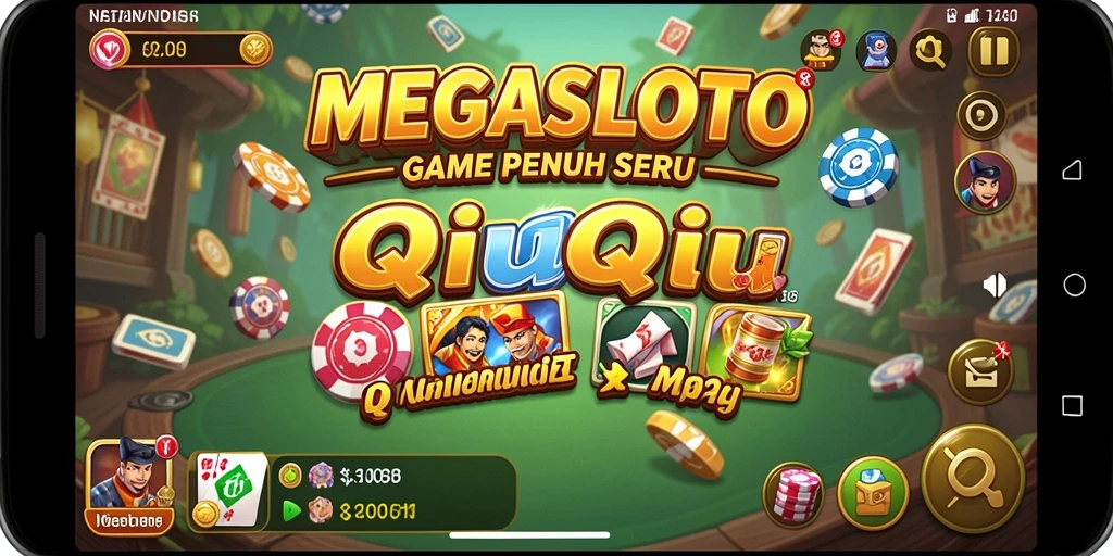 Tampilan gameplay QiuQiu yang menarik di MEGASLOTO.