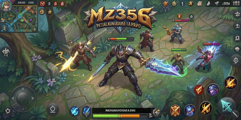 Tampilan gameplay MZ356 yang penuh aksi dan strategi.