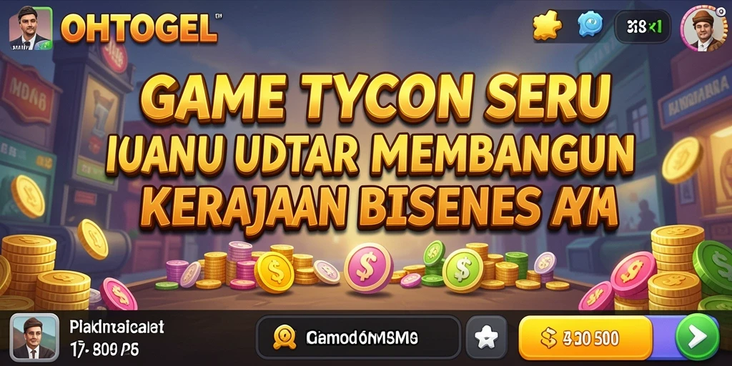 Gameplay OHTOGEL yang menarik dengan elemen Tycoon yang mendebarkan.