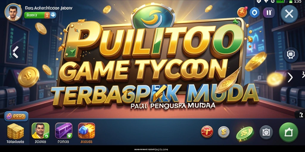 Tampilan menarik dari gameplay Tycoon PULITOTO.
