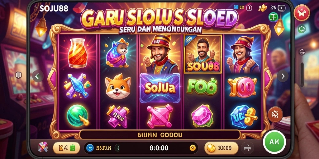 Screenshot menampilkan gameplay seru dan grafis memukau dari SOJU88.