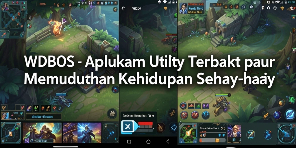 Screenshot utama WDBOS menampilkan antarmuka pengguna yang intuitif.